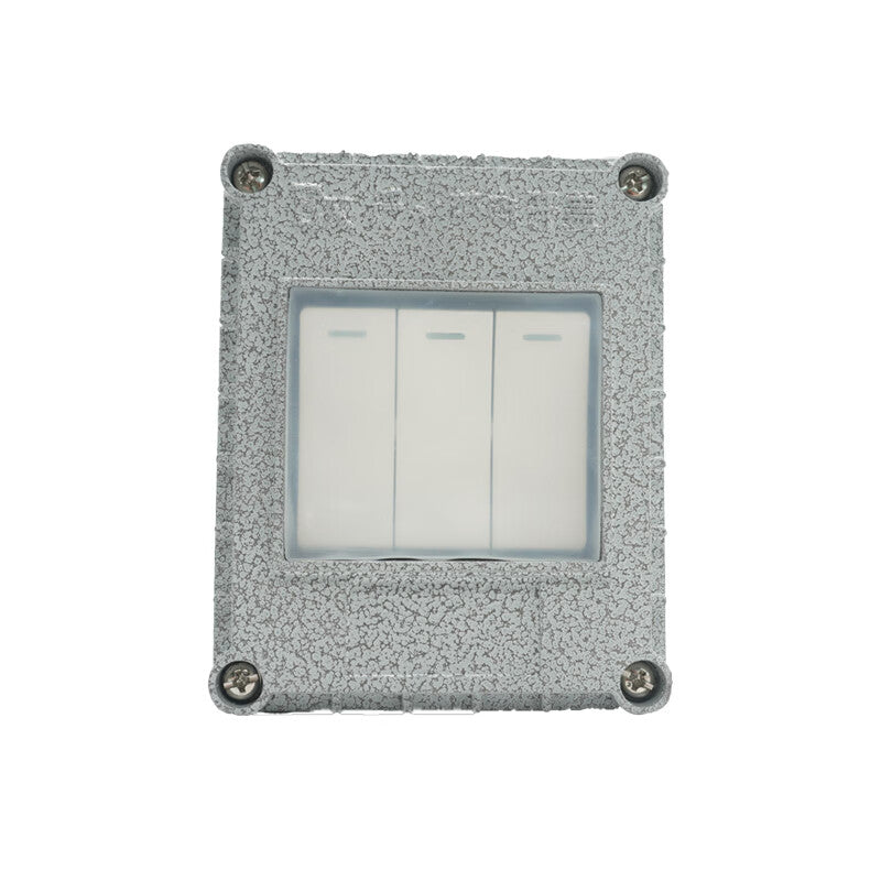 Morimoto Explosion-proof Lighting Switch SW-10A Triple Single-pole Rocker Switch