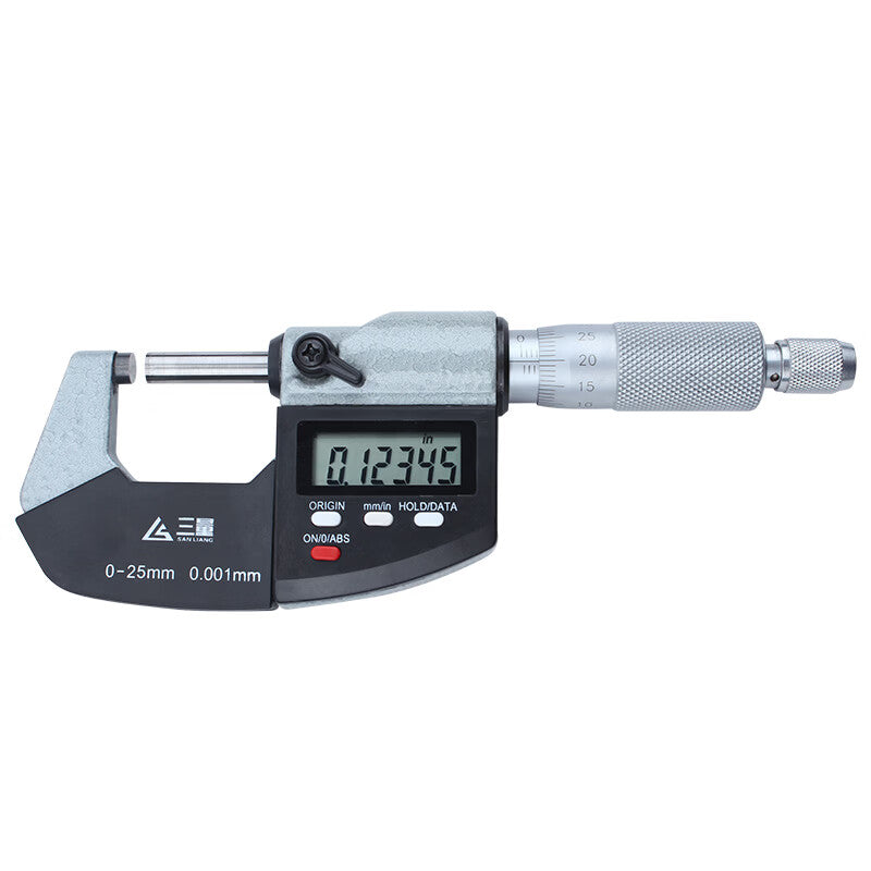 Three-dimensional high-precision 0.001 digital display outside micrometer, electronic micrometer gauge, caliper JDE01 precision type 0-25mm