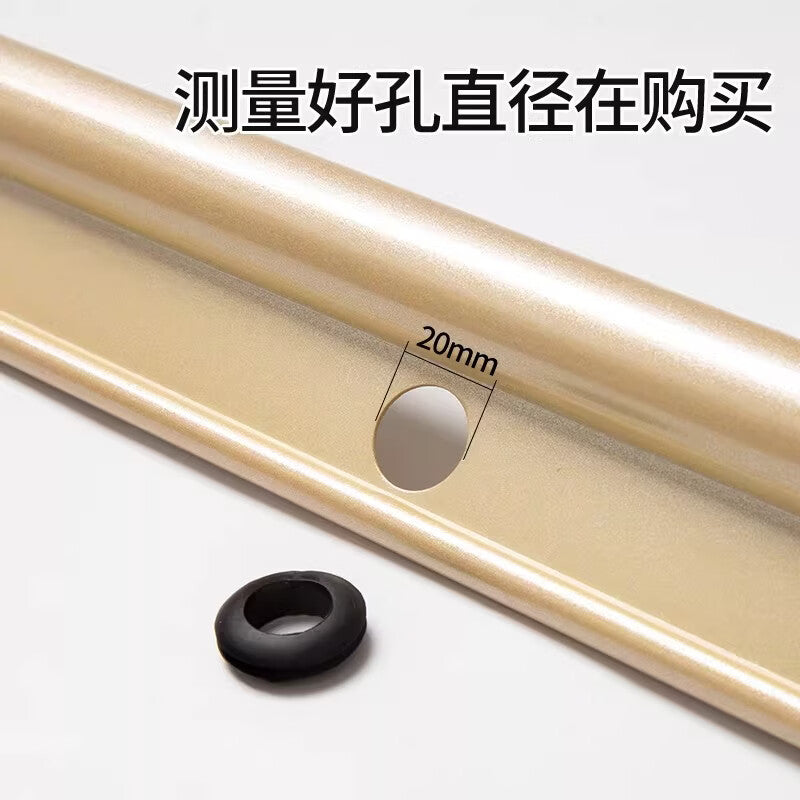TIMUS clothes drying rack rubber sealing ring, clothes drying rack gasket, rubber ring, balcony clothes drying rack accessories, protective leather sleeve, collar hole ring, white 30 pieces, clothes rod rubber ring, white 30 pieces.