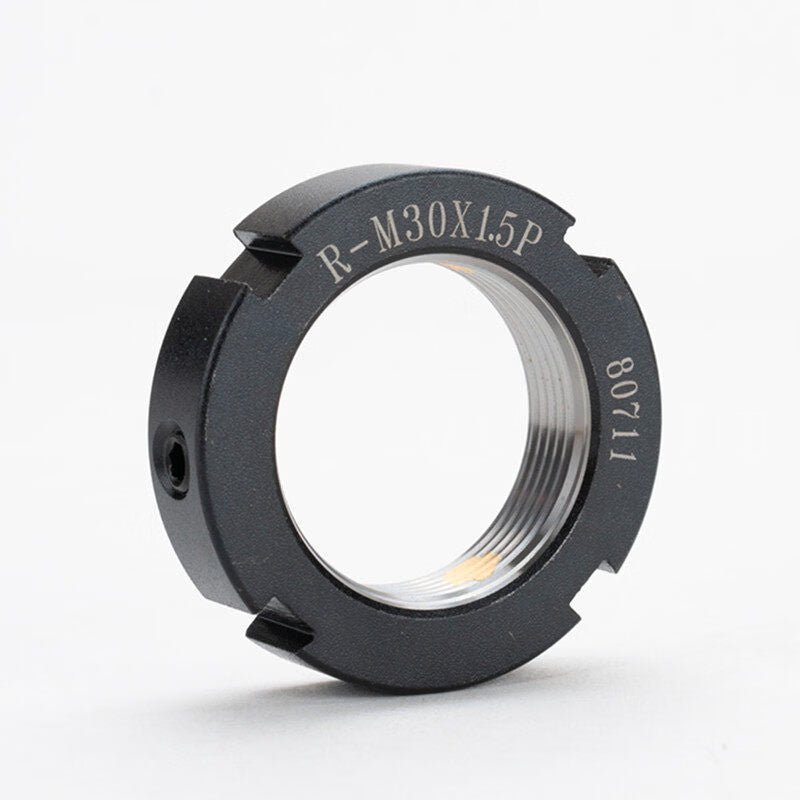 Jinglan Precision Locking Nut R-type Radial Locking Machine Tool Nut Lead Screw Anti-loosening Round Nut with Cap M20*1
