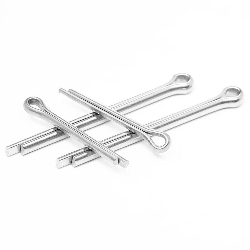 Mandelai 304 Stainless Steel Cotter Pin, Hairpin, Insert Pin, Positioning Elastic Pin, Shaft Pin, Mechanical Anti-loosening Pin, M3×20 (100 pieces/pack)