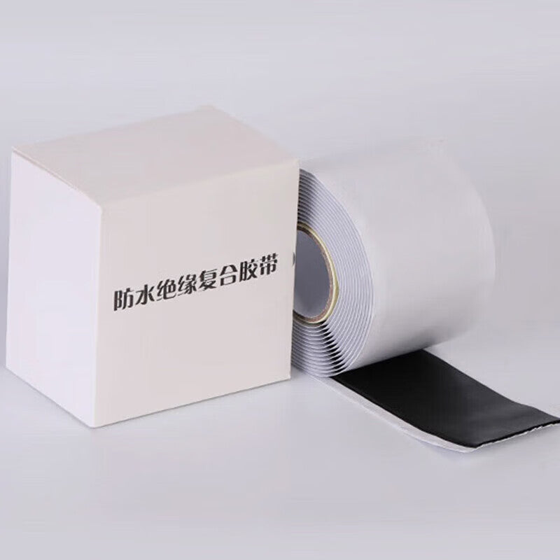 Bingyu BYJ-25 Butyl Rubber Composite Sealing Self-Adhesive Tape for High-Voltage Cables, 1.65mm*50mm*3m (1 roll)