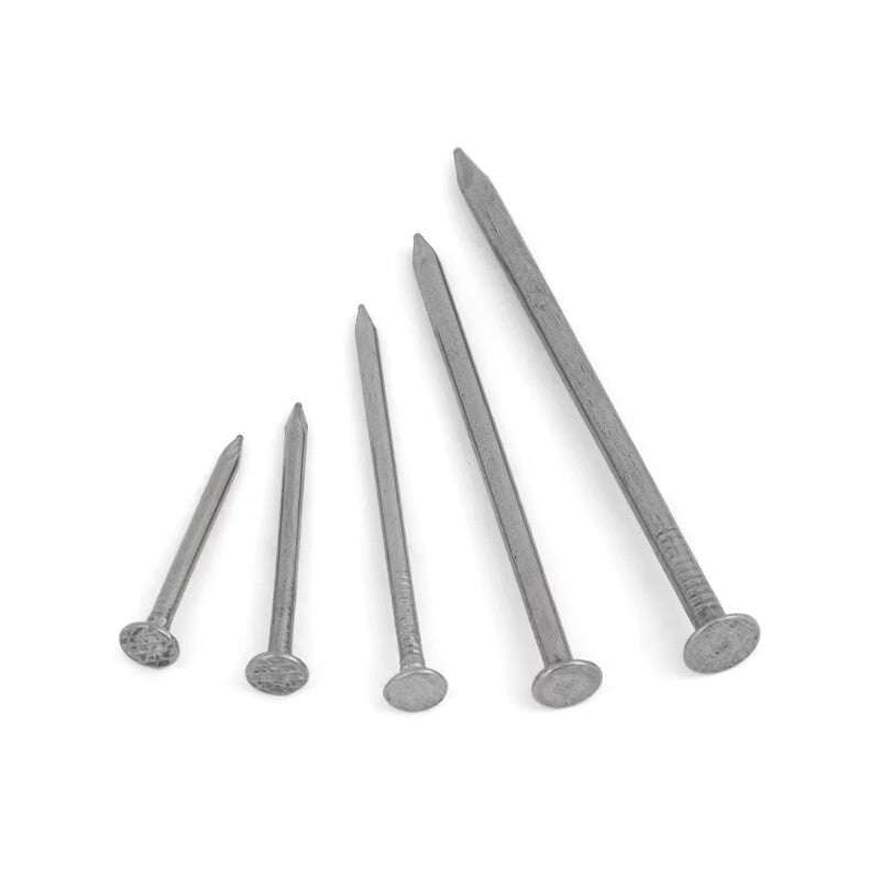Goodyear nails, iron nails, household woodworking round nails, small foreign nails, round steel nails, 1 inch 25mm (1 jin/bag, approximately 1050 nails).