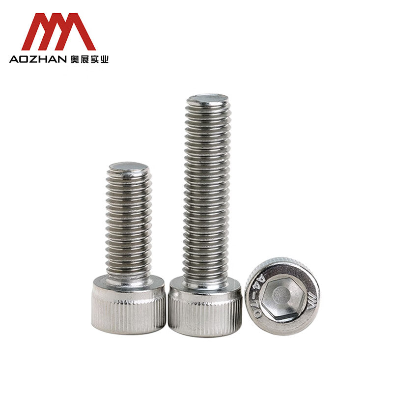 AOZHAN 316 Stainless Steel DIN912 Socket Head Cap Screws M4*50 (250 pieces/box)