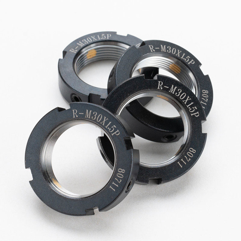 Jinglan Precision Locking Nut R-type Radial Locking Machine Tool Nut Lead Screw Anti-loosening Round Nut with Cap M20*1