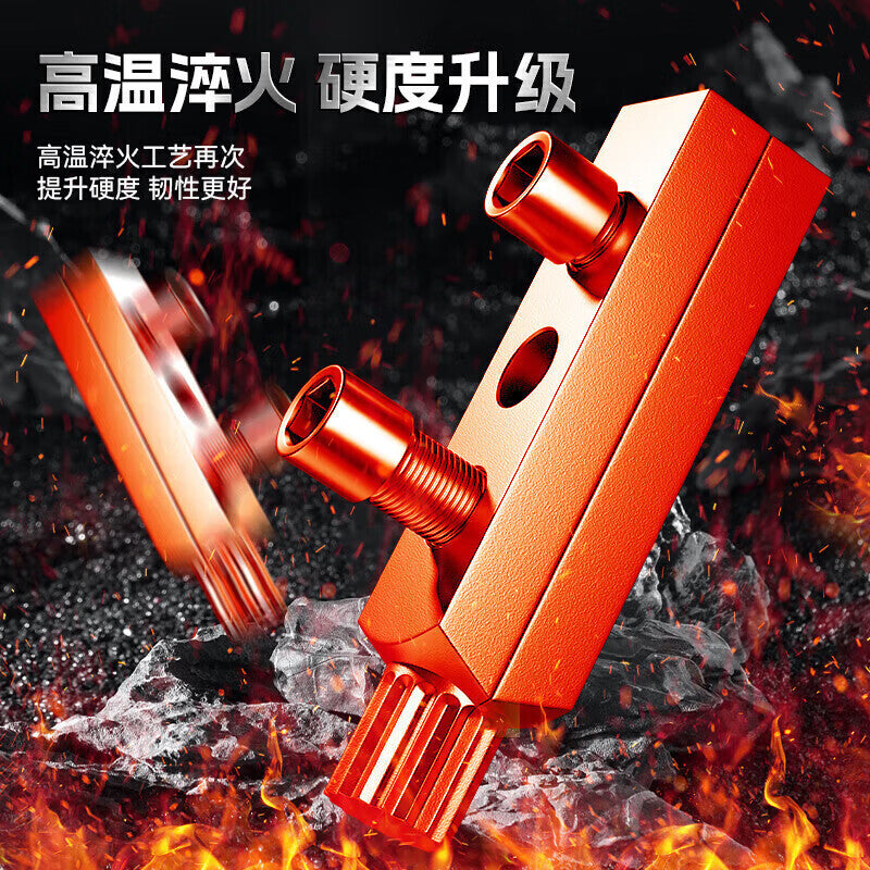 Honggong faucet new model tool angle valve broken internal thread removal universal tap reverse thread water pipe broken screw head