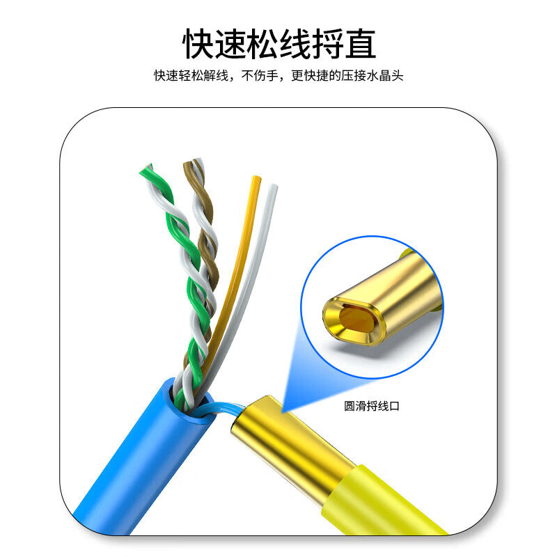 Shengwei Network Cable Loosening Tool, Cable Straightening Tool, Cat5/Category/Category 7 Network Cable Unloosening and Straightening Tool GLXQ567G