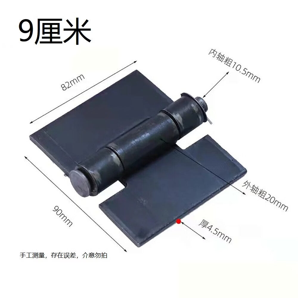 Steel Precast Products Welded Hinges, 9cm x 2, Heavy Duty Iron Door Hinges, Car Door Disassembly Hinges, Welding Hinges