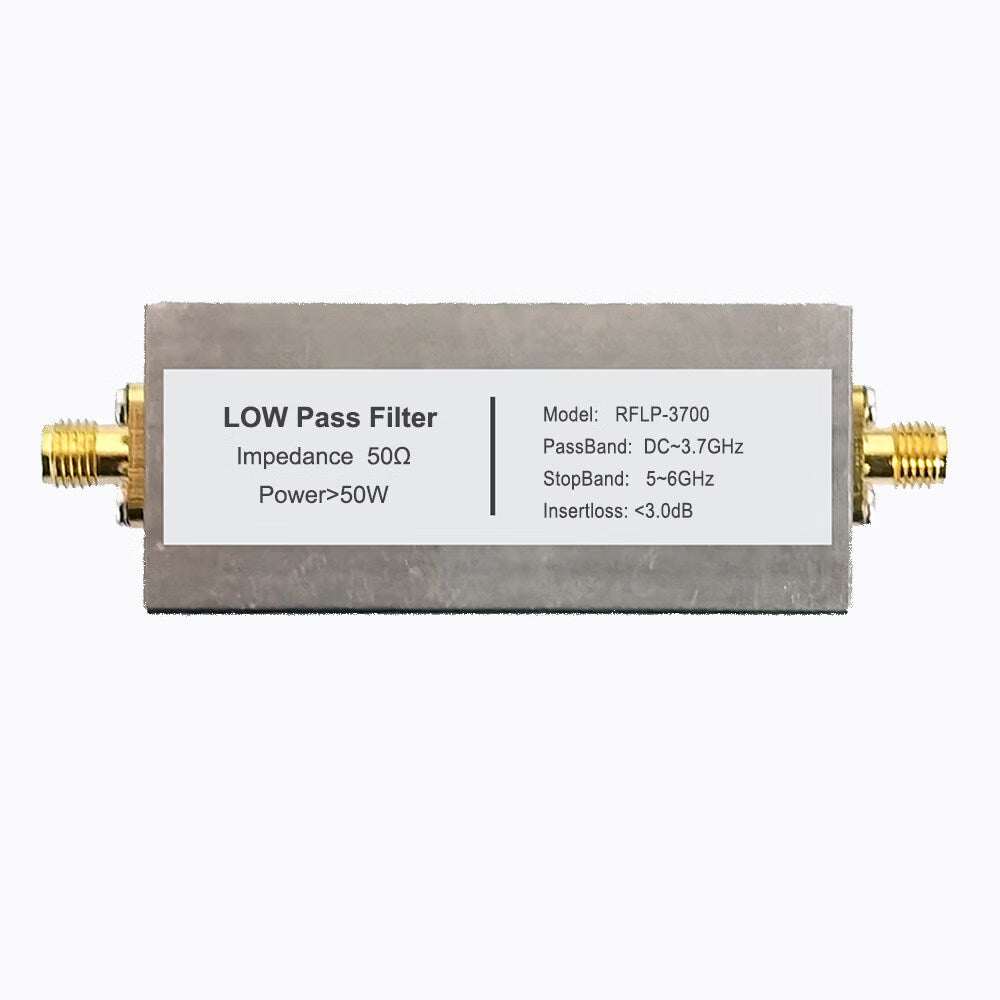Angming SMA bandpass LC FM filter (frequency 0-6GHz) 3.7GHz bandpass filter