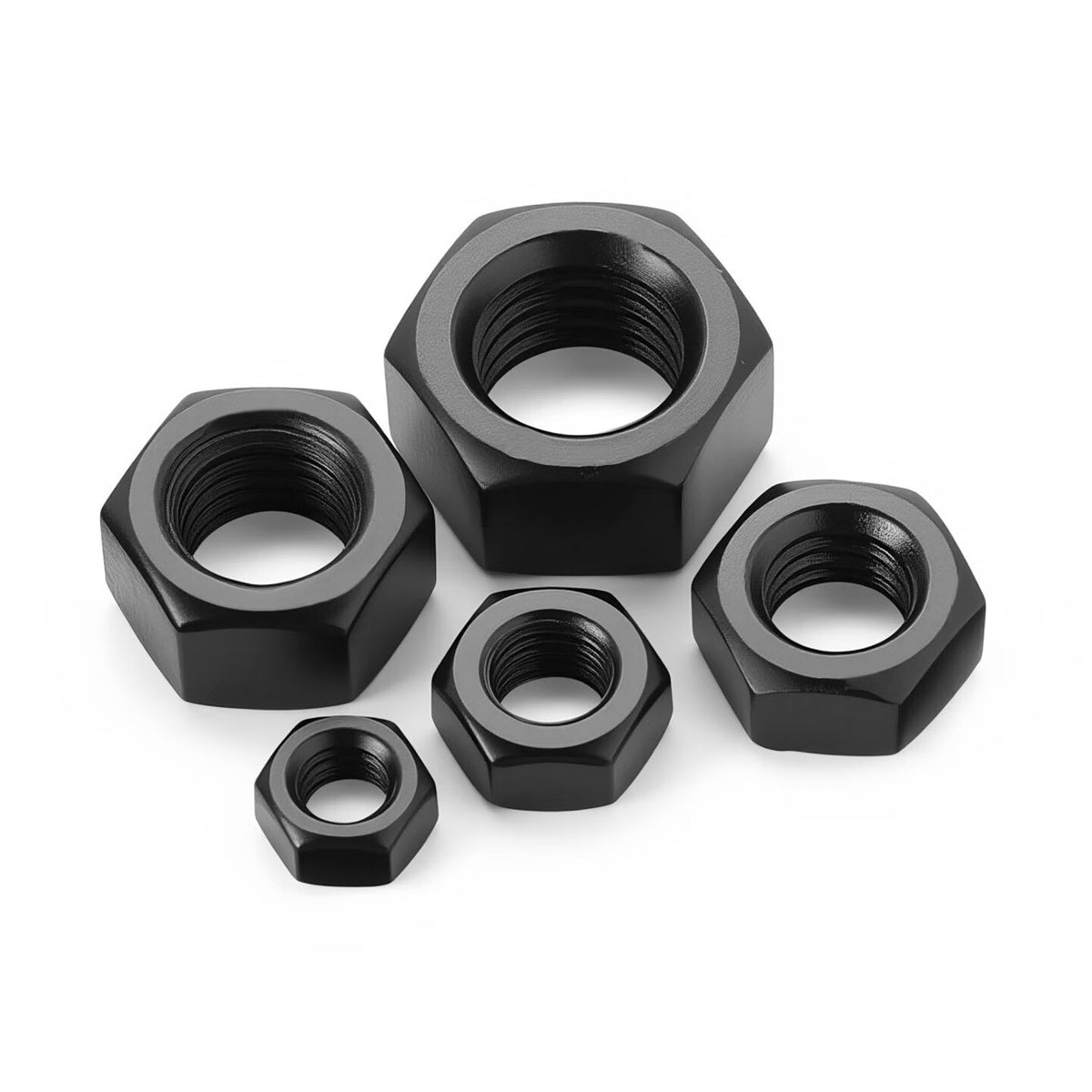 8.8 grade carbon steel hexagonal nuts, national standard GB6172, M16