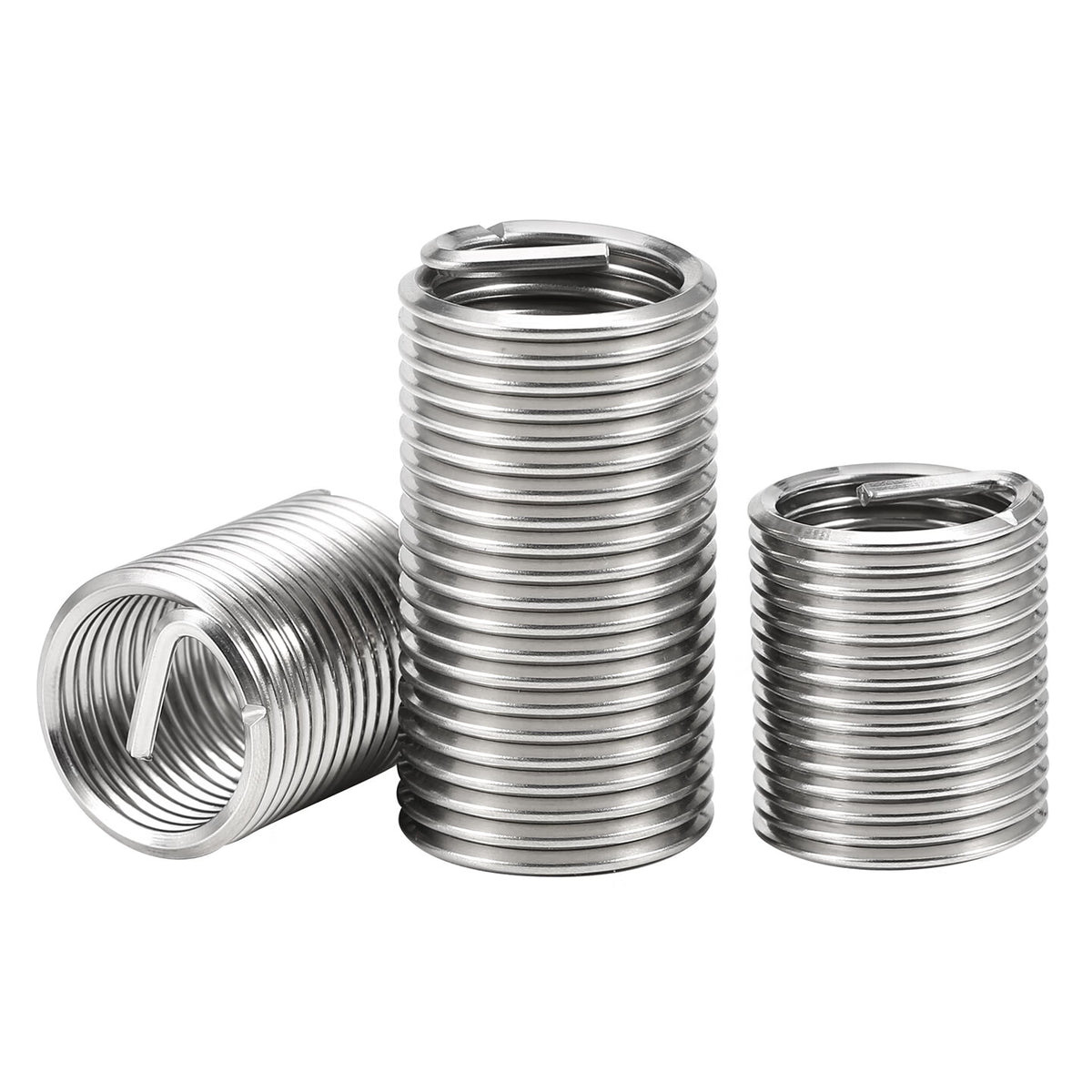 Bairuite 304 Stainless Steel Threaded Braces, Natural Color, M4*0.7*1.0D [200 pieces]