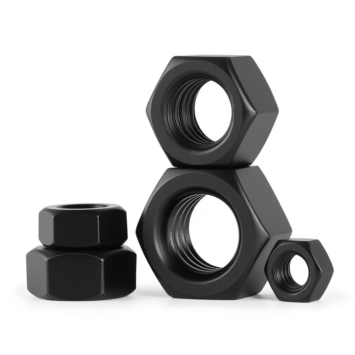 8.8 grade carbon steel hexagonal nuts, national standard GB6172, M16