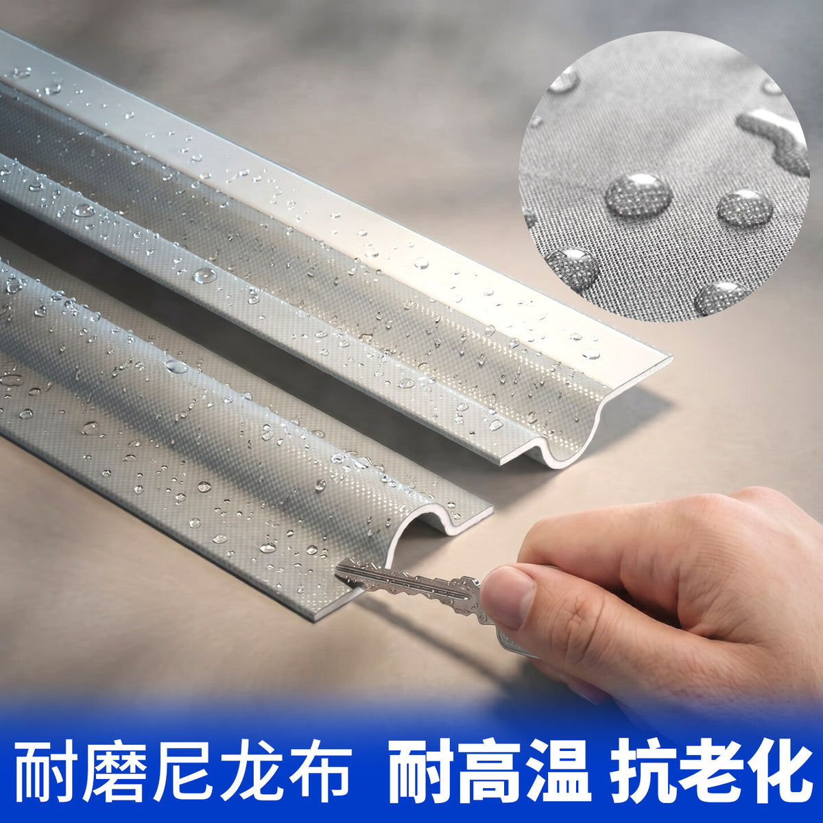 Milage typhoon-proof sealing strips for sliding windows, casement windows, and outward-opening windows. Windproof and dustproof strips for window gaps. 8 pieces totaling 16 meters [Suitable for 4 windows]. Recommended.