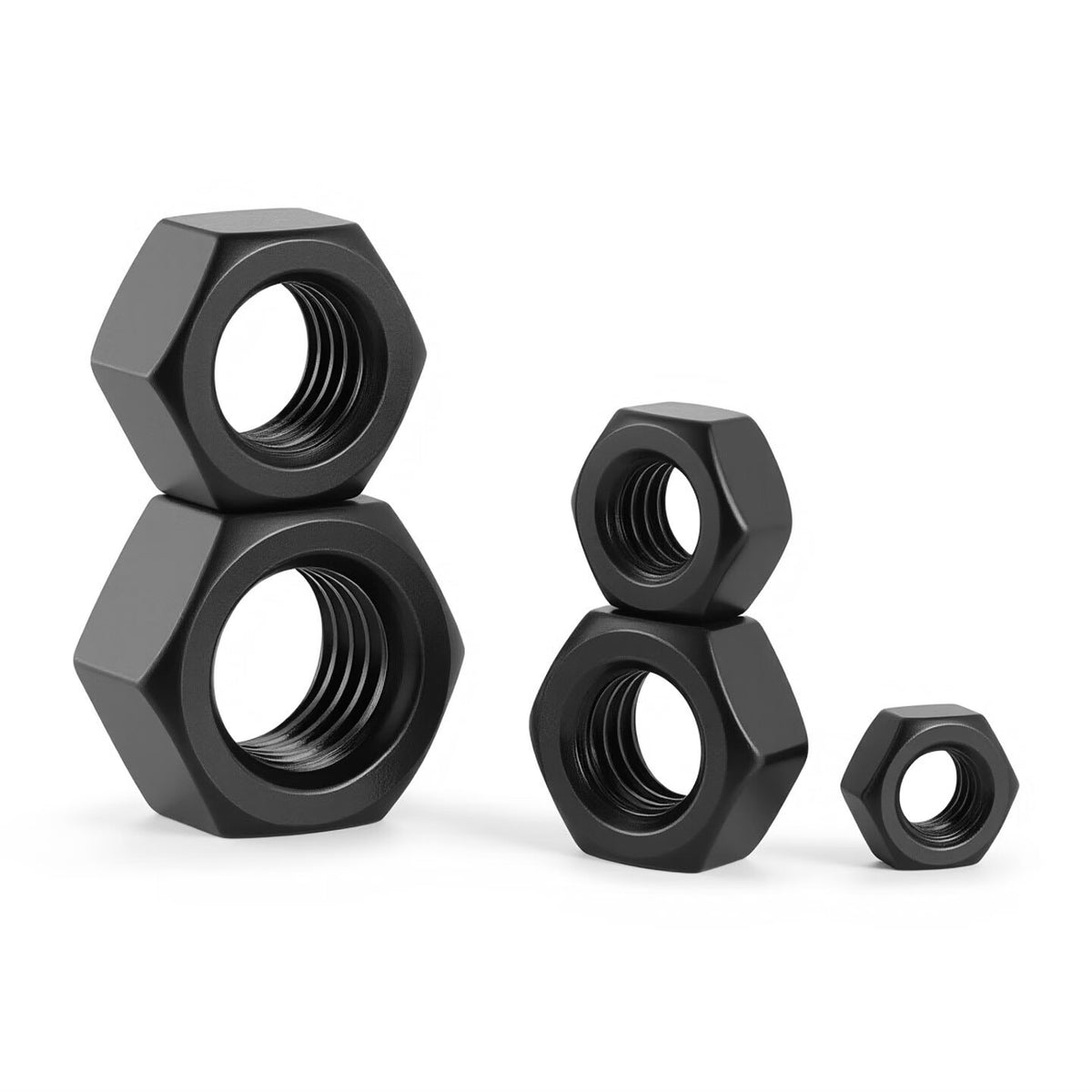 8.8 grade carbon steel hexagonal nuts, national standard GB6172, M16