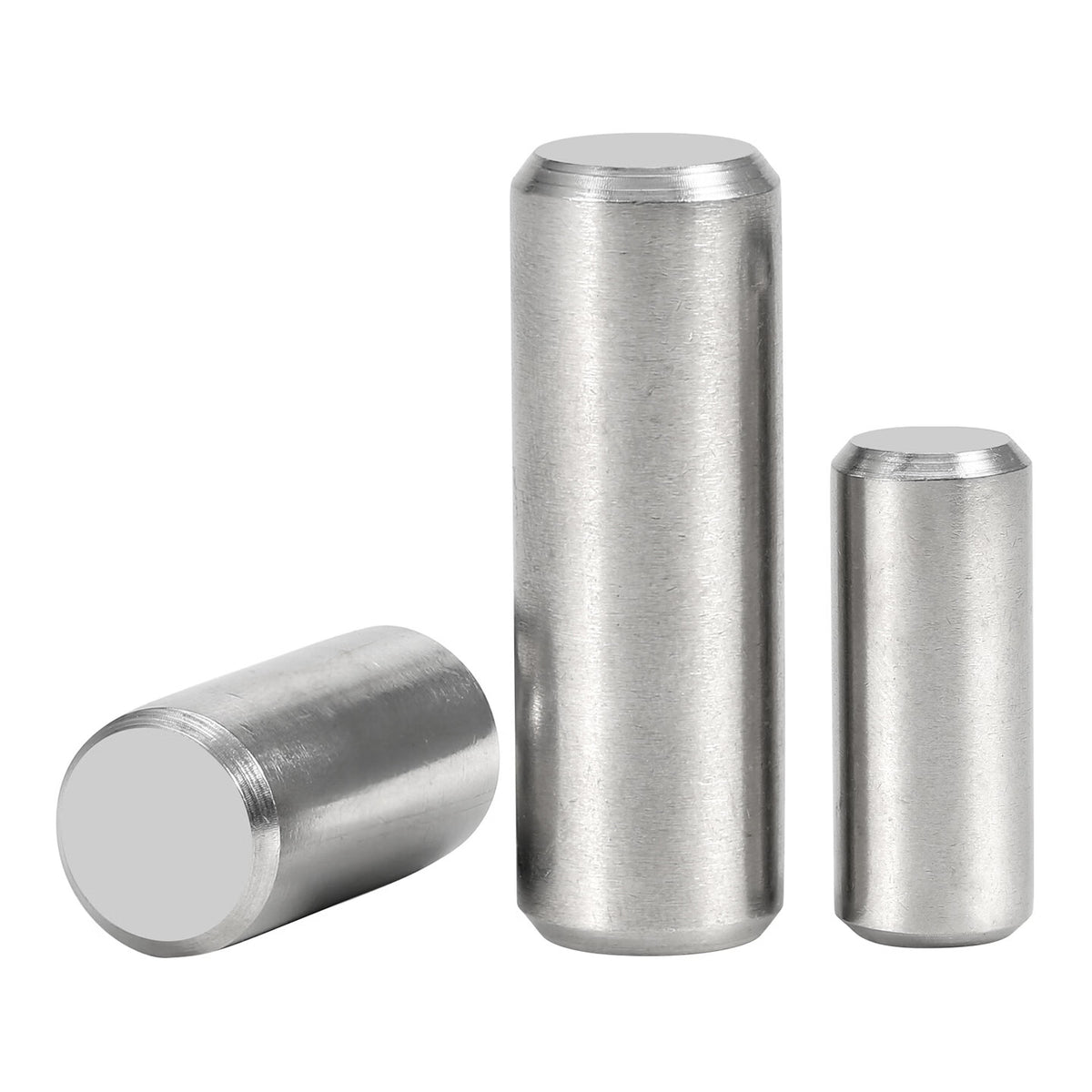 Bairuite 304 Stainless Steel Cylindrical Pins, Natural Color, M3*8 [350 pieces]