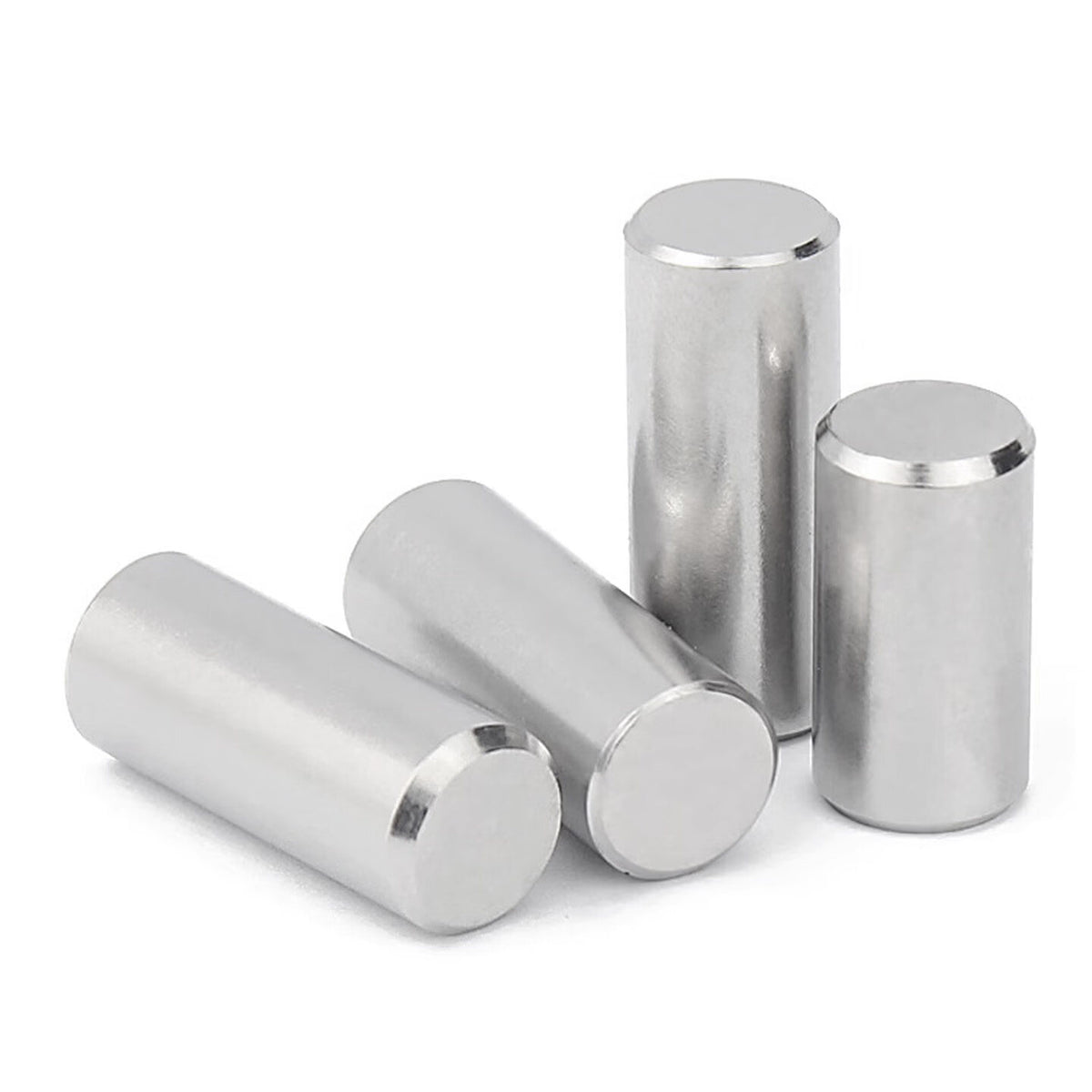 Tengchi (CT) 304 Stainless Steel Cylindrical Pins, Locating Pins, Fixing Pins, Solid Pins, M8*35 (10 pieces)