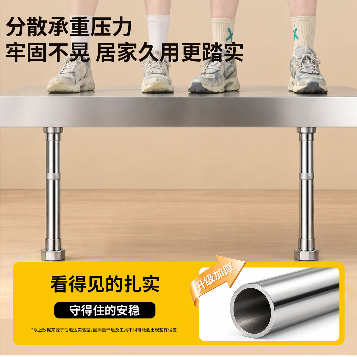 Bohuida Undermount Sink Support Rod, Stainless Steel Telescopic Fixed Bracket for Kitchen Sinks, Vegetable Washing, Hand Washing, and Washbasins, Load-Bearing