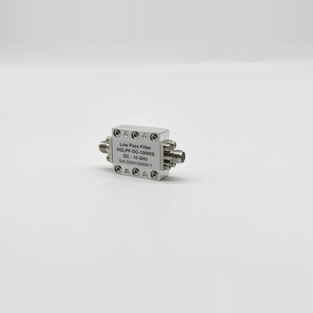 Angming DC-10GHz 15W SMA female high-suppression low-loss RF microwave coaxial low-pass filter DC-280MHz 1W SMA female