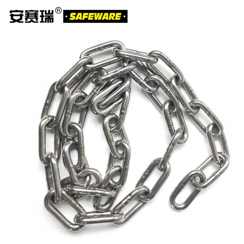 Anselene 304 Stainless Steel Chain, Metal Iron Chain for Fences, φ6mm×5m, 12266
