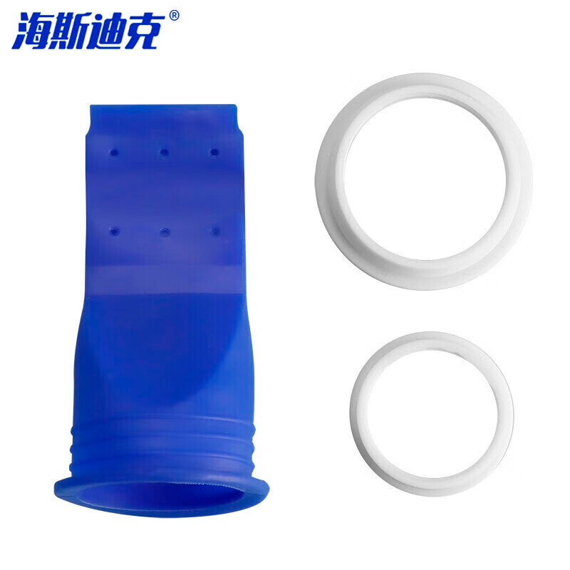 Haisdike drain cover, odor-proof and insect-proof, universal PVC toilet odor-blocking device HKsq-313, blue 3PC (for 40-50mm).
