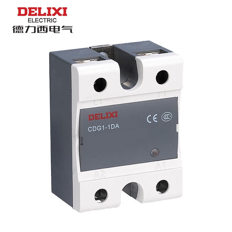 Delixi CDG1-1DA 80A DC-AC Single-Phase Solid State Relay