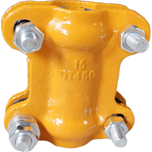 Jianhuida cast iron pipe clamp repair kit, galvanized stainless steel PVC/PPR/PE water pipe leak repair clamp, pipe clamp.