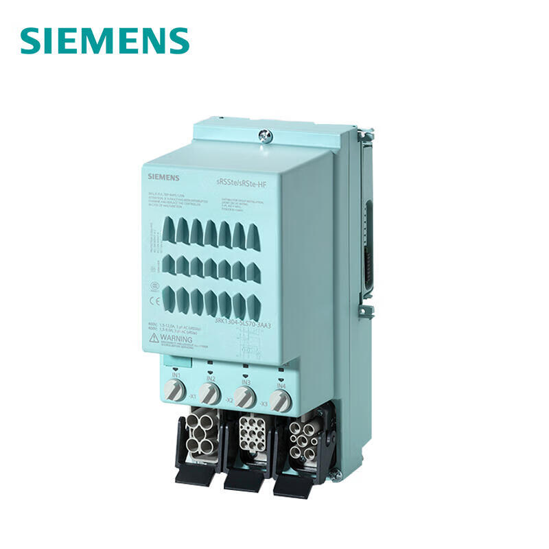 Siemens ET200proERSE/RSSEHF electronic reversible starter electronic (soft) switch motor full protection components: electronic humidistat overload protection + thermistor 0.9kW0.15A-2.00A brake contact 400VAC4DI; 3RK13045KS703AA3