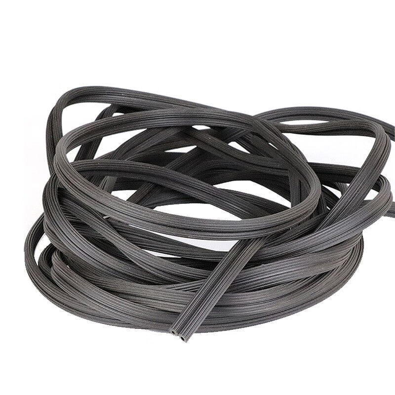 Winstan (50m) window screen sealing strip, aluminum alloy door and window sealing strip, soundproof and windproof rubber strip, fixing round strip, diameter 5.5mm WY06