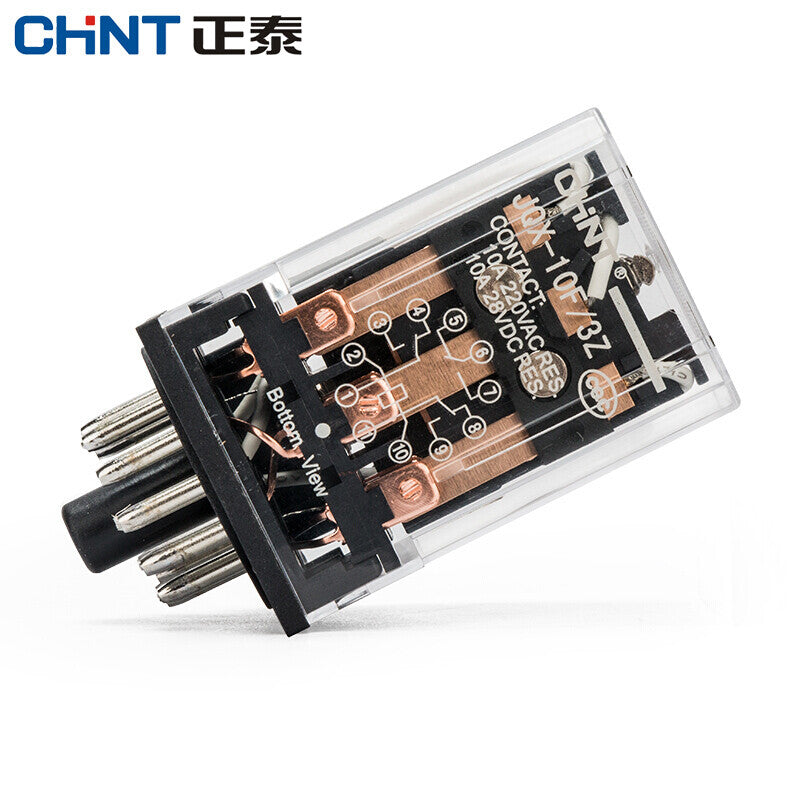 Chint (CHNT) JQX-10F/3Z-AC380V small intermediate relay 11 feet wide