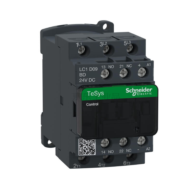 Schneider Electric TeSys D 3-Pole AC Contactor 9A 24VDC