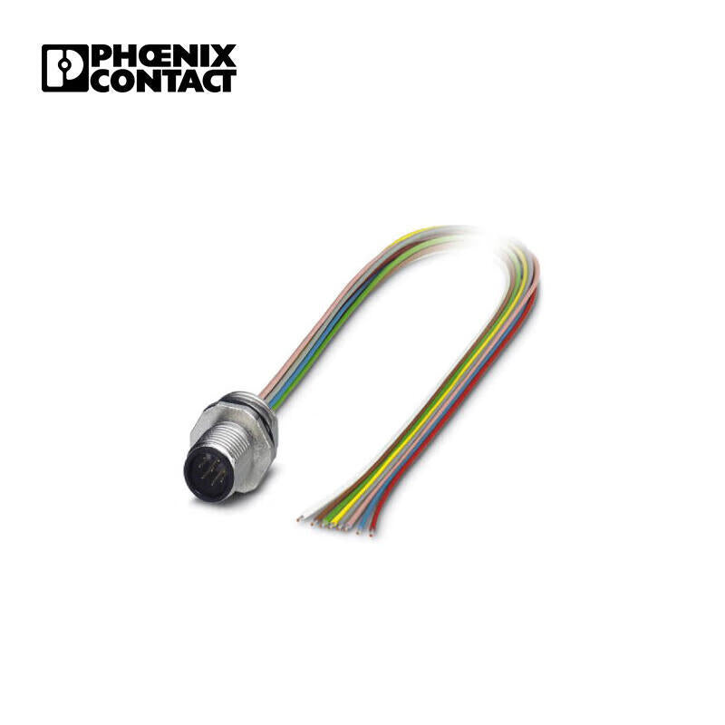 Phoenix sensor/actuator pin socket; SACC-E-M12MS-8CON-PG9/0,5