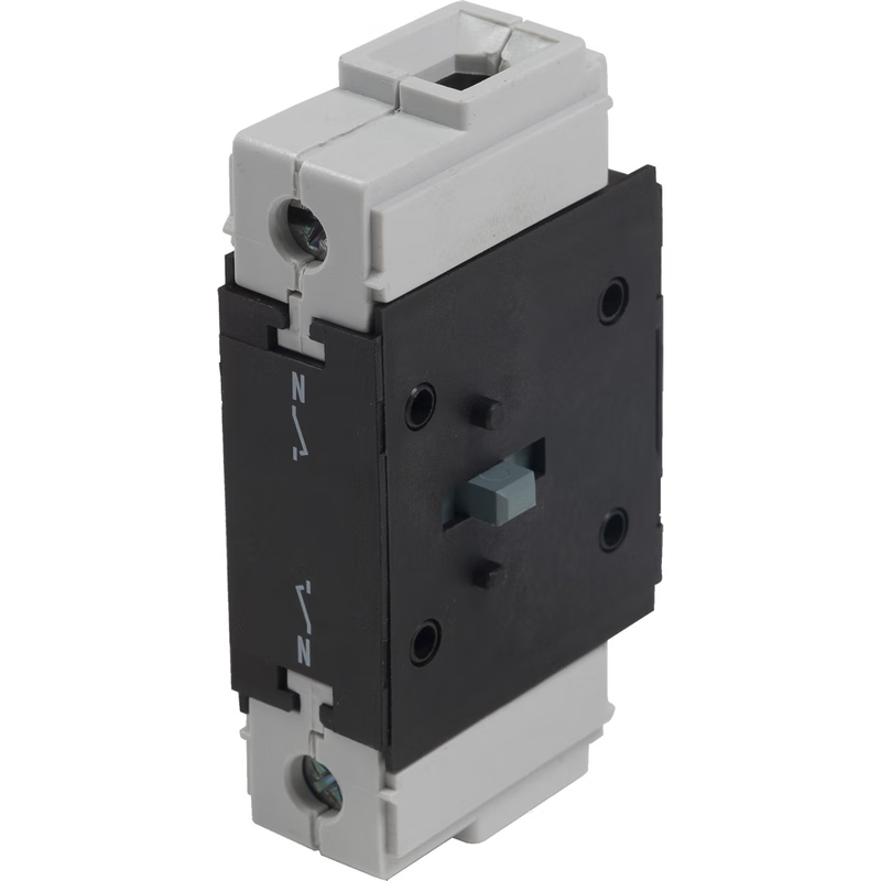 Schneider Electric Vario series load switches with additional neutral pole module, 50 and 63A; VZ12
