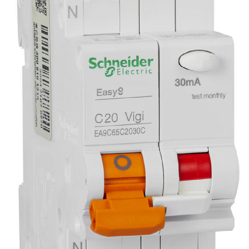 Schneider Electric EA9C65 Circuit Breaker 1P+N C32A/30mA/A