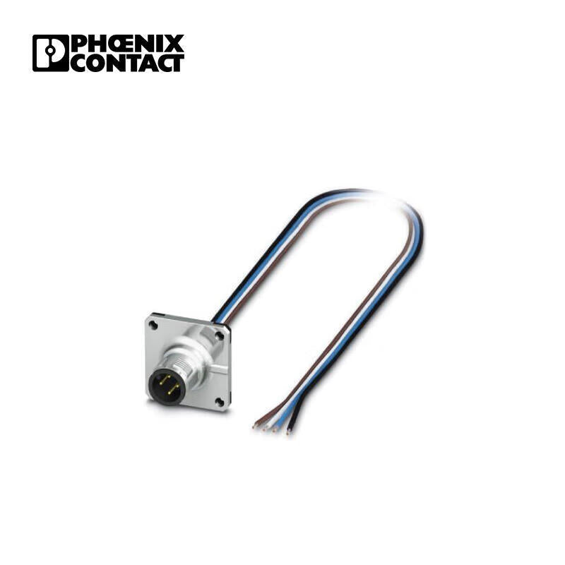 Phoenix sensor/actuator pin socket; SACC-SQ-M12MS-4CON-20/0,5