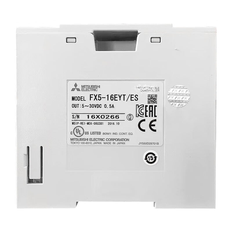 Mitsubishi Electric extended I/O module; FX5-16EYT/ES