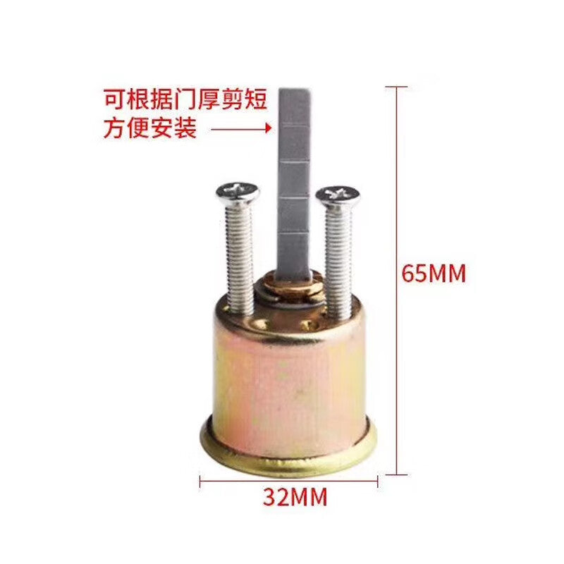 Thousand-speed wheel bull head lock, old-fashioned wooden door lock, external door lock, double-lock pin tumbler lock, bull head lock