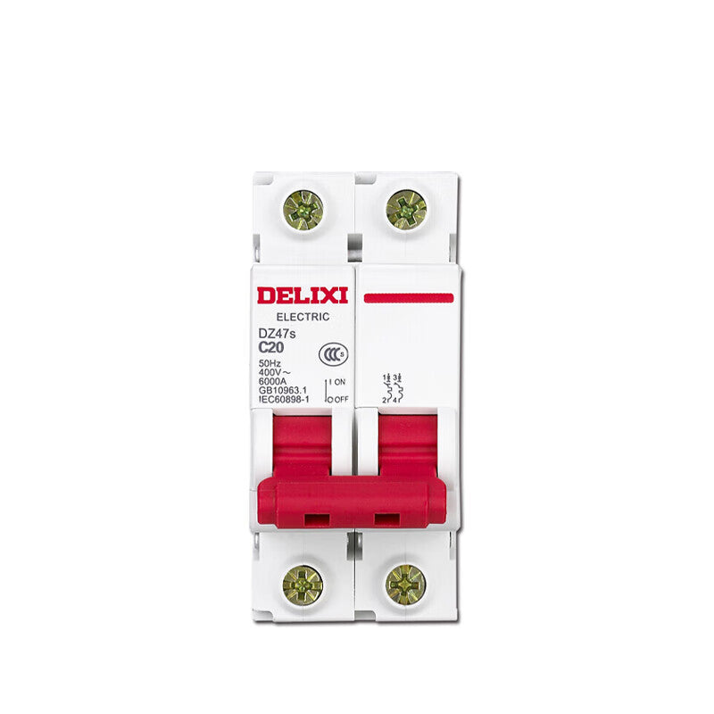 DELIXI ELECTRIC DZ47s 2P 25A C-type Circuit Breaker Switch