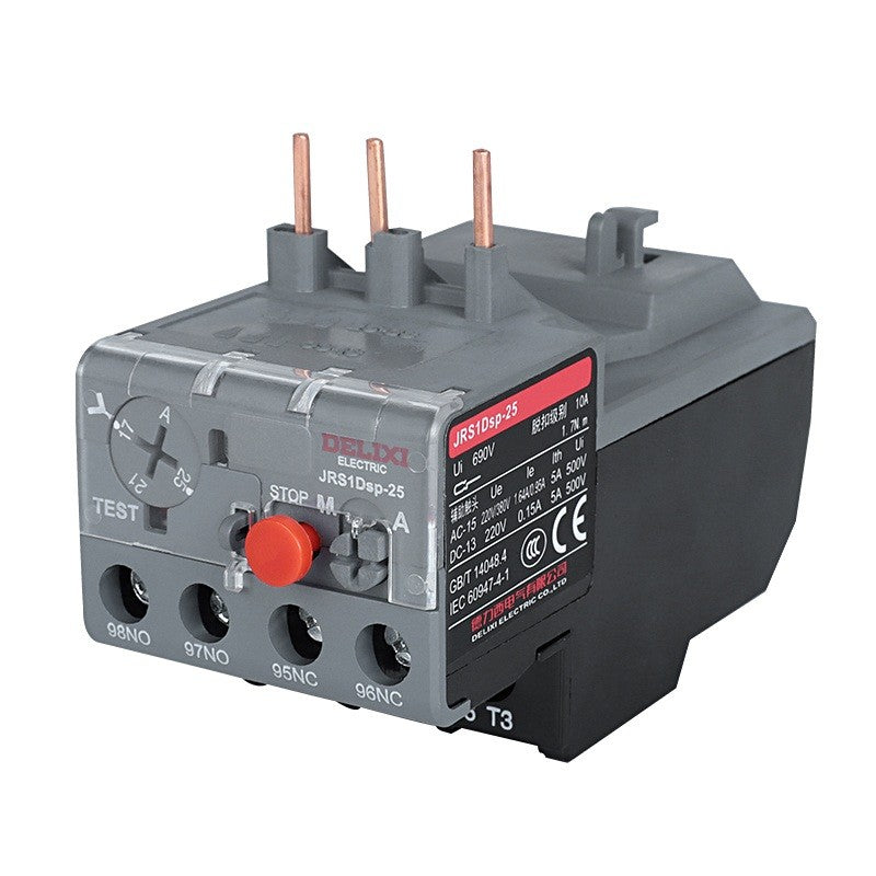 DELIXI ELECTRIC Thermal overload relay JRS1Dsp-25 0.1-0.16A/piece