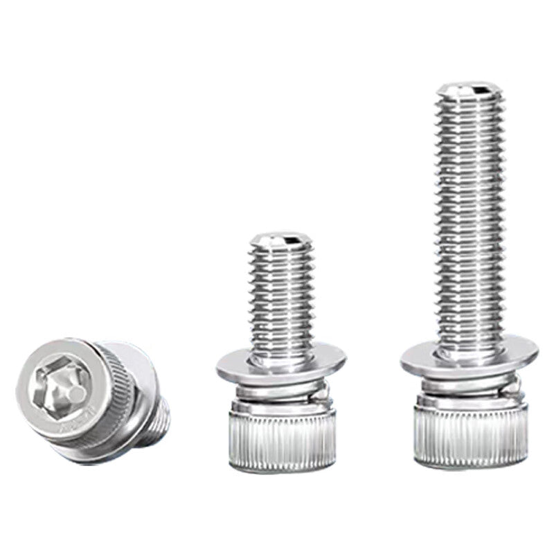Hurricane 304 Stainless Steel Socket Head Screw Set Unit: Set M6*10