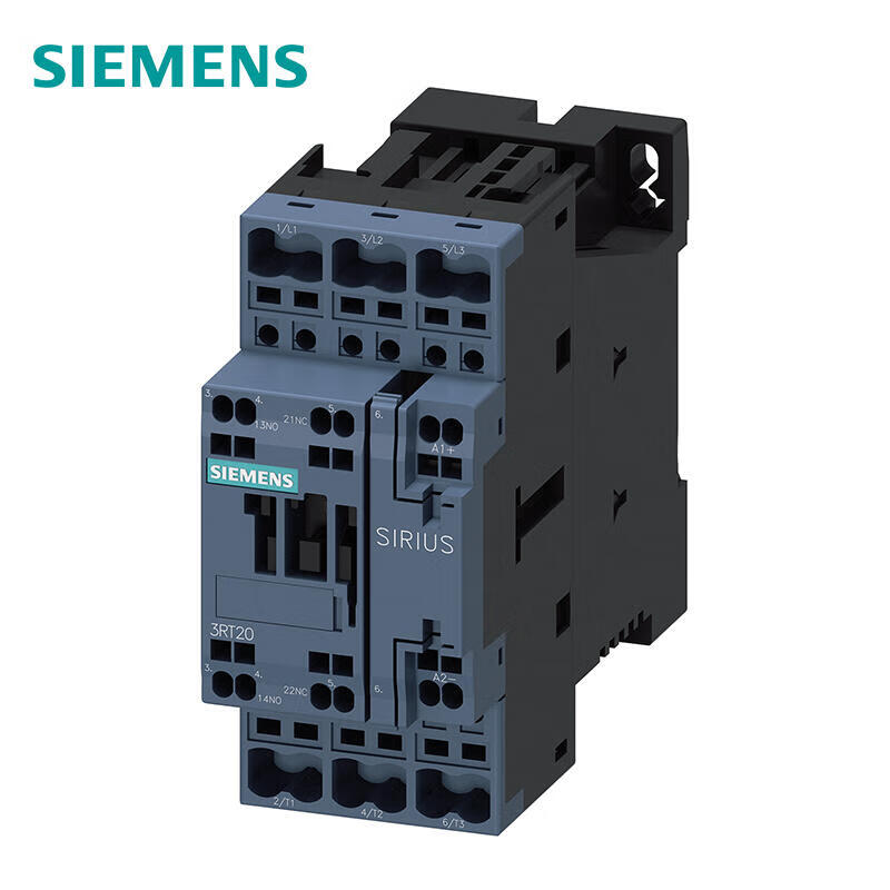 Siemens 3RT20252FB40 Power Contactor, 17A, 24VDC, 3 Poles