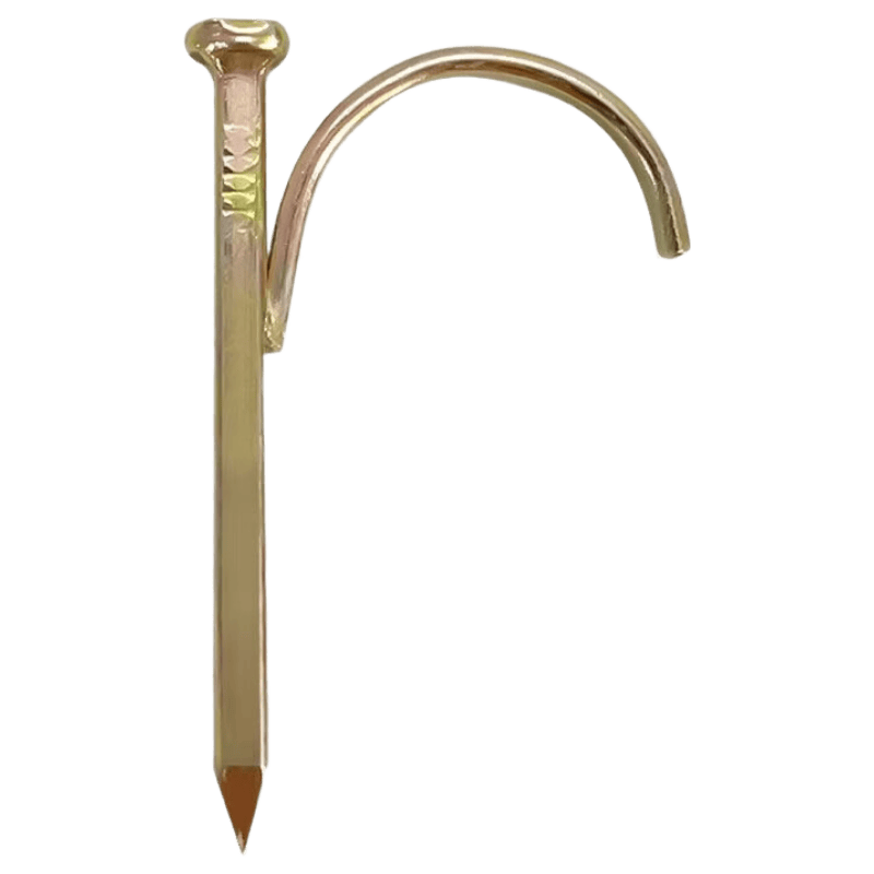 Steel Kirin Products Pipe Hooks and Nails for Fixing PVC Pipes, PPR Pipe Clips, and Cement Nails. Unit: 200 pieces/box. 4 points.