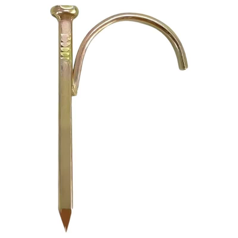 Steel Kirin Products Pipe Hooks and Nails for Fixing PVC Pipes, PPR Pipe Clips, and Cement Nails. Unit: 200 pieces/box. 4 points.