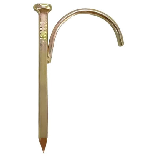 Steel Kirin Products Pipe Hooks and Nails for Fixing PVC Pipes, PPR Pipe Clips, and Cement Nails. Unit: 200 pieces/box. 4 points.