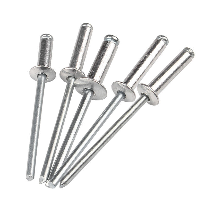 Merio Aluminum Blind Rivets, Round Head Open Type, 4*10 per box (1000/box)