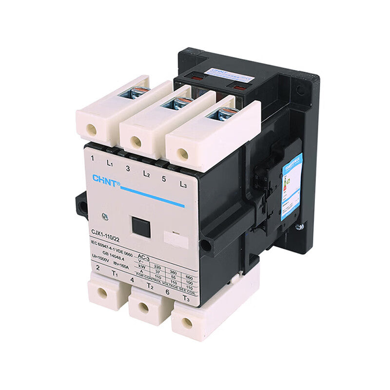 Chint CJX1-110 3P AC Contactor 110A 220VAC for Efficient Control