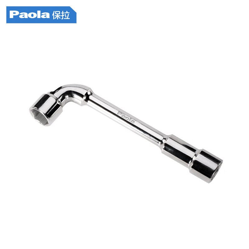 Paola L-type socket milling wrench 13mm long screw nut removal wrench perforation/hexagonal/bend neck/7-shaped/elbow/double-head/tire socket wrench 6540