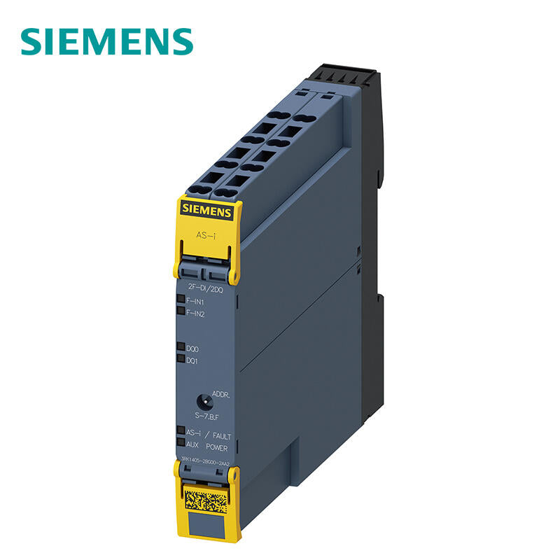 Siemens ASIsafeSlimLineCompact module, SC17.5F digital safety, 2F-DI/2DQ; 3RK14052BG002AA2