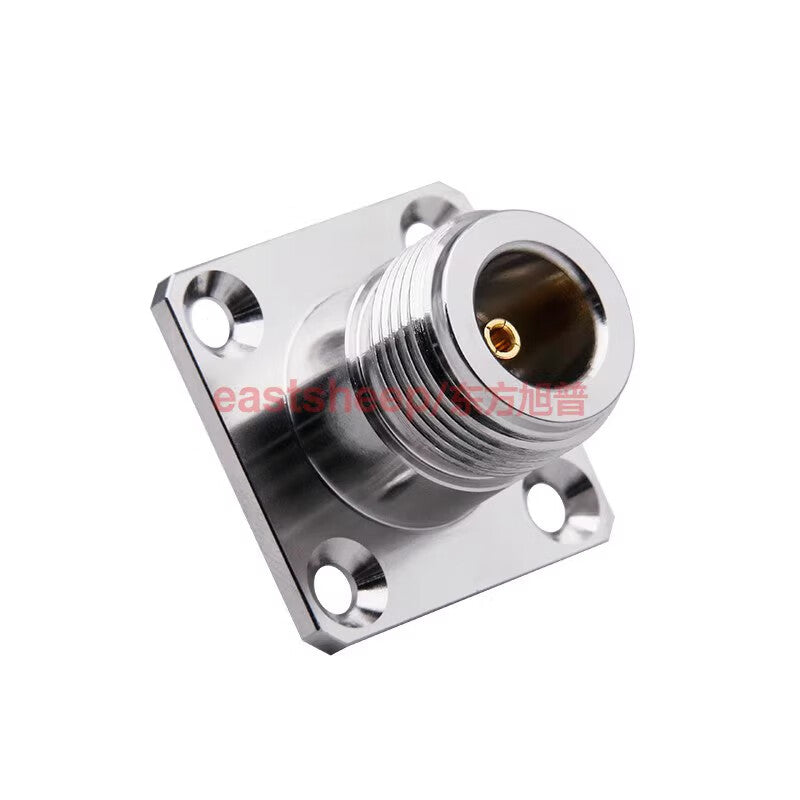 Dongfang Xupu RF Adapter N/SMA-KFK-3 N-female to SMA-female 4-hole flange chassis mounting DC-6G 1 unit