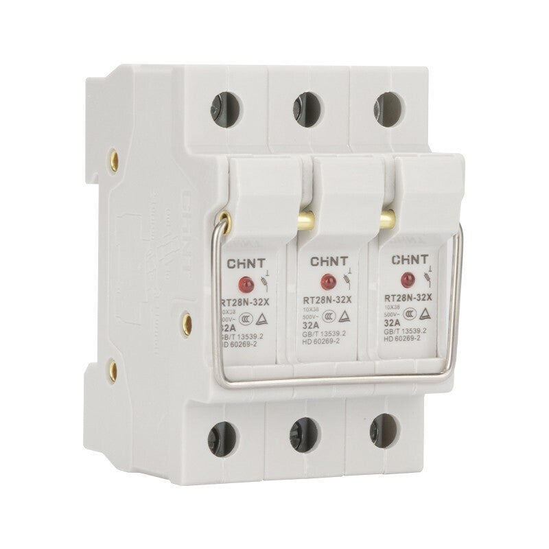 CHNT DZ-RT28N-32X-3P cylindrical fuse base with indicator light