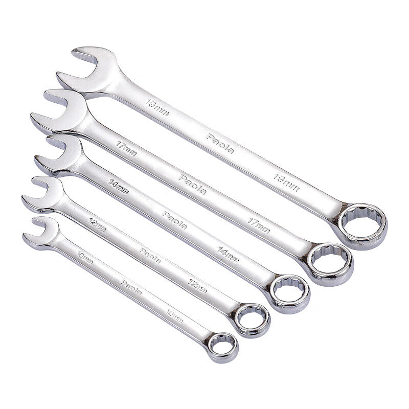 Paola Chrome Vanadium Steel Dual-Purpose Wrench 16mm Plum Socket 6557 Tool